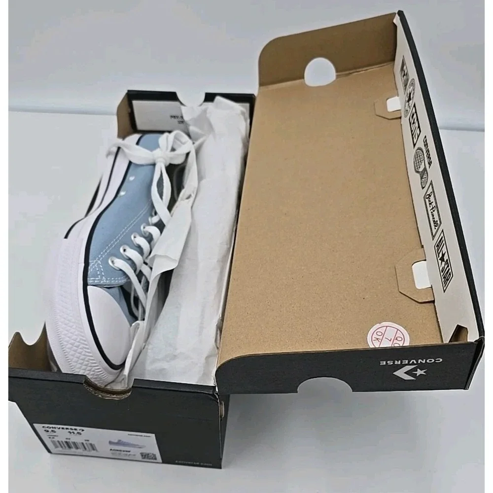 NIB Converse Chuck Taylor All Star OX Sneaker, 162116F Washed‎ Denim